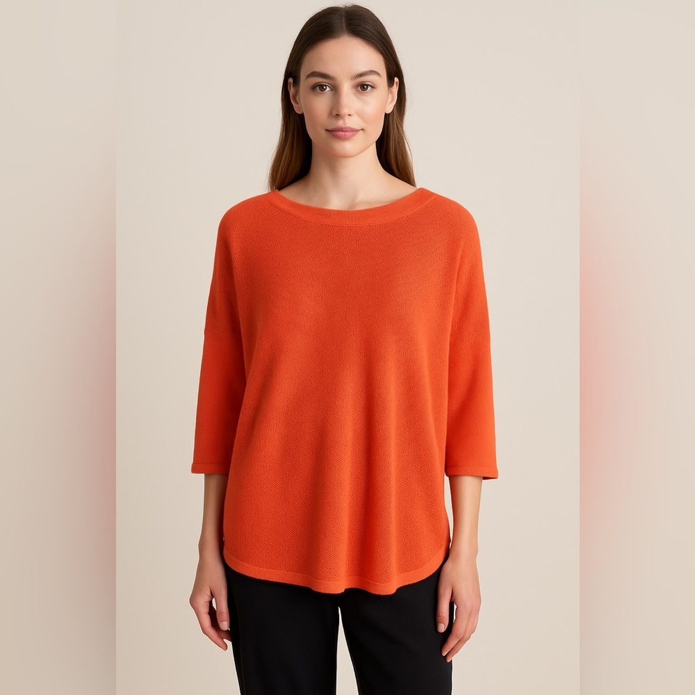 Banana Republic Orange Crew Neck Sweater